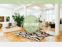 Tablet Screenshot of double-studio.com